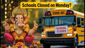 Ganesh Chaturthi 2026: Are Schools Closed in Your State on Monday?