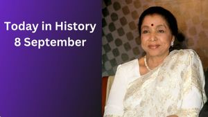 Today in History, September 8: Indian Historical Events, Births, Deaths & Global Observances