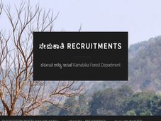 ಅರಣ್ಯ ಇಲಾಖೆಯಲ್ಲಿ 329 ಉಪ ವಲಯ ಅರಣ್ಯಾಧಿಕಾರಿಗಳ ನೇಮಕಾತಿ
