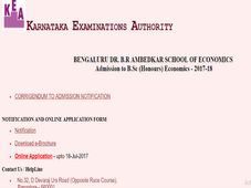 ಬಿ.ಎಸ್ಸಿ ಆನರ್ಸ್ 2017-18 ನೇ ಸಾಲಿಗೆ ಪ್ರವೇಶಾತಿ ಪ್ರಾರಂಭ