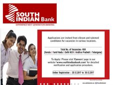  ಸೌತ್ ಇಂಡಿಯನ್ ಬ್ಯಾಂಕ್: ಪ್ರೊಬೇಷನರಿ ಕ್ಲರ್ಕ್ ಹುದ್ದೆಗಳ ನೇಮಕಾತಿ 