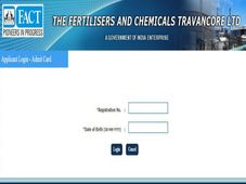 ಎಫ್‌ಎಸಿಟಿ 2019: ವಿವಿಧ  ಹುದ್ದೆಗಳ ನೇಮಕಾತಿಯ ಸಿಬಿಟಿ  ಪ್ರವೇಶ ಪತ್ರ ಬಿಡುಗಡೆ