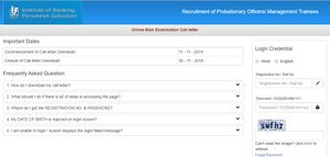 IBPS PO Mains 2019: ಪ್ರೊಬೆಷನರಿ ಅಧಿಕಾರಿ ಹುದ್ದೆಗಳ ಪ್ರಮುಖ ಪರೀಕ್ಷಾ ಪ್ರವೇಶ ಪತ್ರ ಪ್ರಕಟ