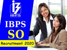 IBPS Recruitment 2019: 1163 ಸ್ಪೆಷಲಿಸ್ಟ್ ಅಧಿಕಾರಿ ಹುದ್ದೆಗಳಿಗೆ ಅರ್ಜಿ ಆಹ್ವಾನ