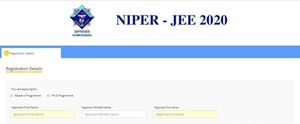 NIPER JEE 2020: ಆನ್‌ಲೈನ್ ಅರ್ಜಿ ಸಲ್ಲಿಕೆ ಆರಂಭ