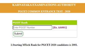 Karnataka PGCET Results 2020 : ಫಲಿತಾಂಶ ವೀಕ್ಷಿಸುವುದು ಹೇಗೆ ?