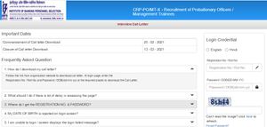 IBPS PO/MT X Interview Admit Card 2021: ಪ್ರವೇಶ ಪತ್ರ ಡೌನ್‌ಲೋಡ್ ಮಾಡುವುದು ಹೇಗೆ ?