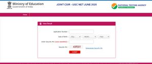 CSIR UGC NET June 2020 Results: ಅಭ್ಯರ್ಥಿಗಳು ಫಲಿತಾಂಶ ವೀಕ್ಷಿಸುವುದು ಹೇಗೆ?