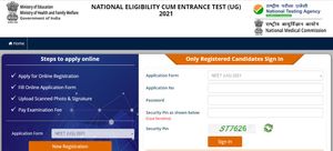 NEET UG 2021 : ನೀಟ್ ಯುಜಿ ಪರೀಕ್ಷೆಗೆ ಅರ್ಜಿ ಆಹ್ವಾನ...  ಅರ್ಜಿ ಸಲ್ಲಿಸುವುದು ಹೇಗೆ ?
