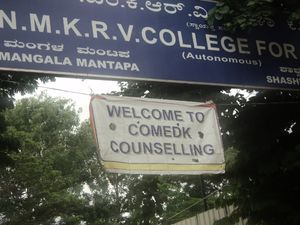 ComedK Medical Courses Counseling held with huge rush