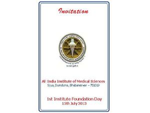 AIIMS Bhubaneswar Celebrates Its 1st Foundation Day on 15th July