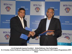 Tata Technologies signs MoU with BITS Pilani