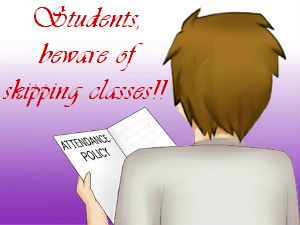 Students, beware of skipping schools! Your parents to be noticed!
