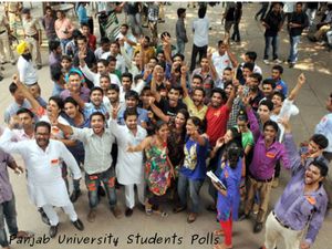 NSUI wins PU students council president post 