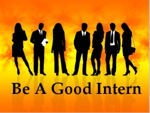 Being A Good Intern, Walk The Ways!