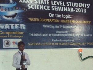 Gujarat Students shared their views at the State Science Seminar