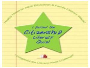 Citizenship Quiz, hosted by 'World Education'