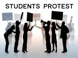 'PROTESTS' in many colleges. What is causing students to do so? 