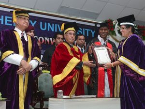 Speech by Pranab Mukherjee at 23rd convocation of Pondicherry Varsity