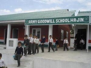Army Goodwill School in Bandipora reopens