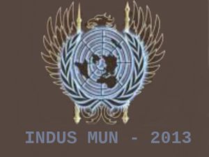 First Junior Model United Nations Conference in INDUS School