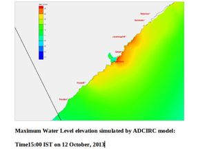IIT-Kharagpur's research on Phailin cyclone. Reports revealed