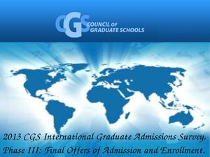 40% increase in graduate student enrollment in US, from India 