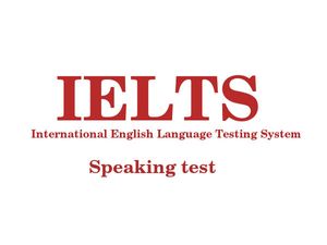 More about IELTS Speaking test