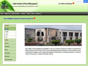 Applications invited for Post Graduate Diploma in Forest Management