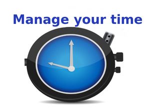 Can students effectively manage time and be productive?
