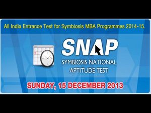SNAP 2013 results announced