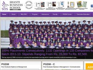 Shanti B-school invites Applications for its various programmes