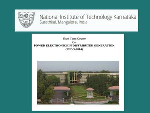 NIT Surathkal offers short term course on PEDG-2014