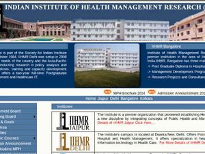 IIHMR invites applications for its PGDPM programme