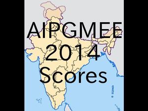 AIPGMEE 2014 exam results declared