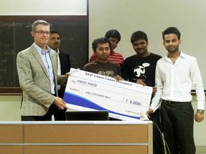 BASF Carbon Carbon Everywhere at IISc's Pravega 2014