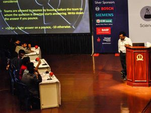 Pravega 2014: Students test their science skills in Science Quizine