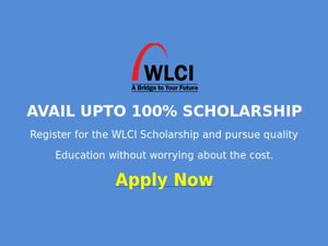 WLCI Scholarship Test 2014, for Indian students
