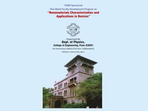 COEP announces 1-week faculty development programme 