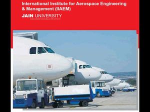 Jain University offers MBA in Aviation Business Management admission