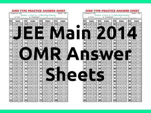 Verification of Scanned Images of OMR Answer Sheets: JEE Main 2014