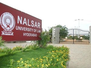 NALSAR University of Law offers PG Diploma in Law Admissions 2014