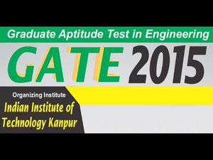 GATE 2015: Important Dates