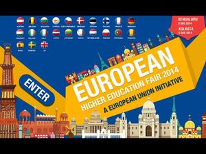 European Higher Education Fair 2014 at Bangalore on December 03