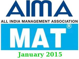 MAT January 2015 Test Pattern