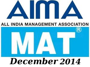 MAT December 2014 results are out