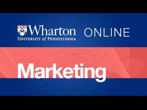  Introduction to marketing: An online course by Univ of Pennsylvania 