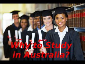 Why Study in Australia?
