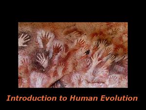 Introduction to Human Evolution: Online course by Wellesley College
