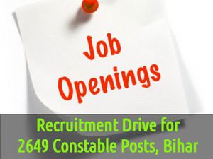 Recruitment Drive for 2649 Constable Posts at CSBC, Bihar 